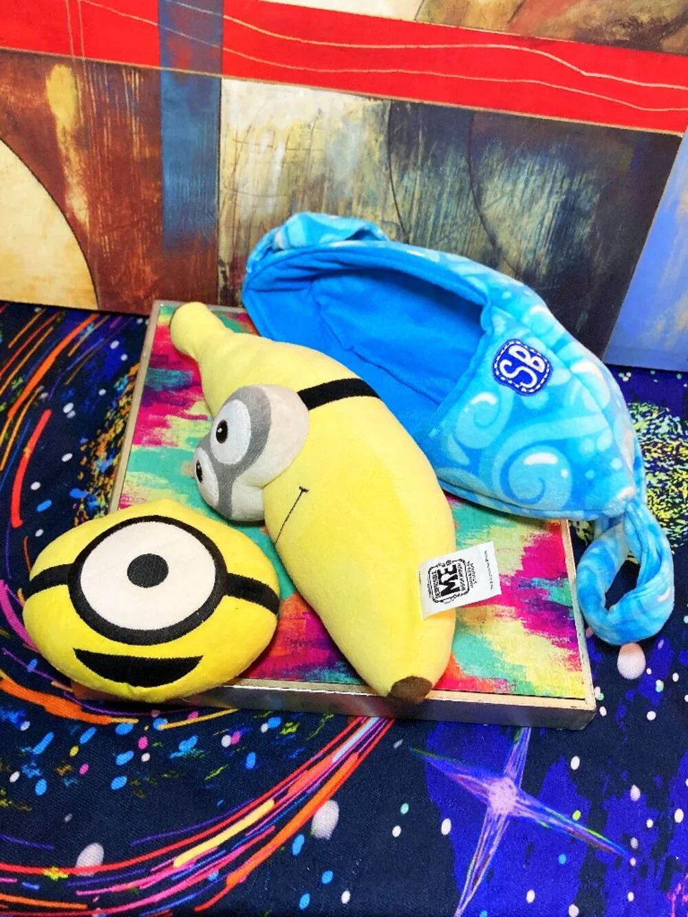 MINIONS PLUSH SET BANANA UNIVERSAL STUDIOS PLUSH TOYS